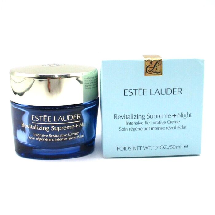Estée Lauder REVITALIZING SUPREME + Crema Facial Noche Hidratante Reafirmante con Ácido Hialurónico 50 ml Estée Lauder REVITALIZING SUPREME + Crema Facial Noche Hidratante Reafirmante con Ácido Hialurónico 50 ml