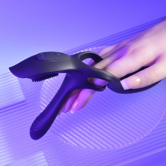 Anillo para el Pene Playboy Playboy Negro 21 Anillo para el Pene Playboy Playboy Negro 21