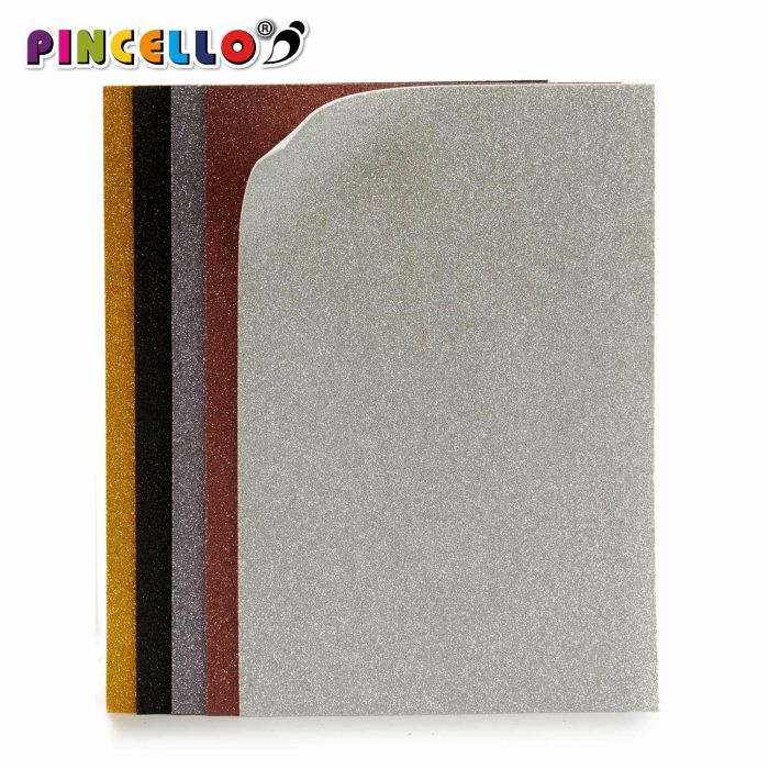 Juego 5 láminas goma eva púrpura oscuro 45x65 cm - Pincello (12 Unidades) 2 Juego 5 láminas goma eva púrpura oscuro 45x65 cm - Pincello (12 Unidades) 2