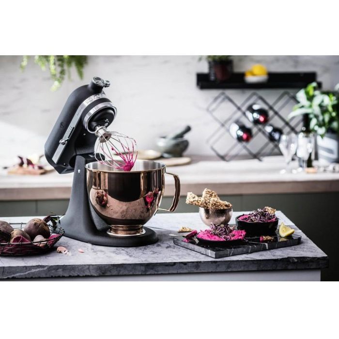 Kitchenaid 5KSM185 PS EBK Robot de Cocina Artisan, 4.8L, Bol de Acero Inoxidable, Incluye Accesorios 4