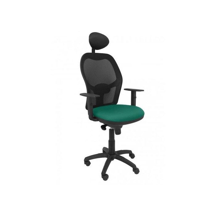 Silla Piqueras Y Crespo Jorquera Brazos Regulables Cabecero Fijo Mecanismo Sincro Con Regulador De Tension Respaldo De Malla Negra Y Asiento Tapizado Bali Verde Silla Piqueras Y Crespo Jorquera Brazos Regulables Cabecero Fijo Mecanismo Sincro Con Regulador De Tension Respaldo De Malla Negra Y Asiento Tapizado Bali Verde