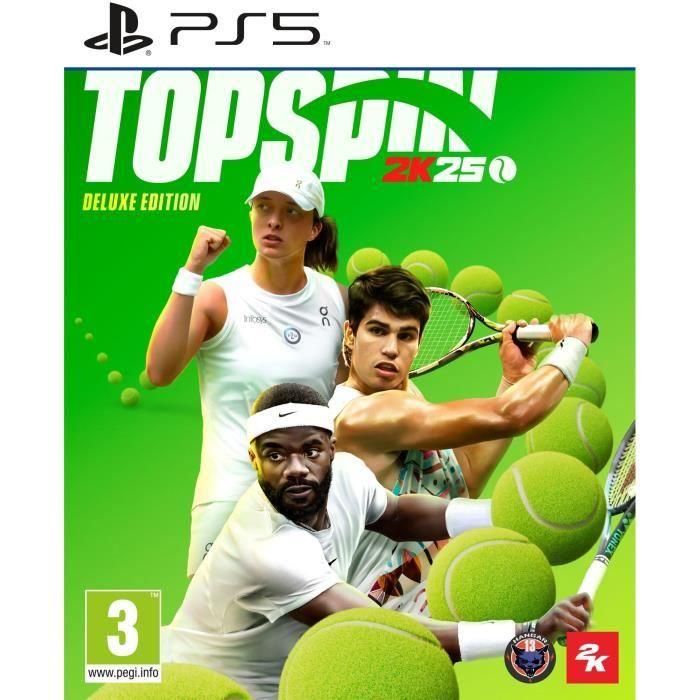 TopSpin 2K25 - Juego de PS5 - Edición Deluxe