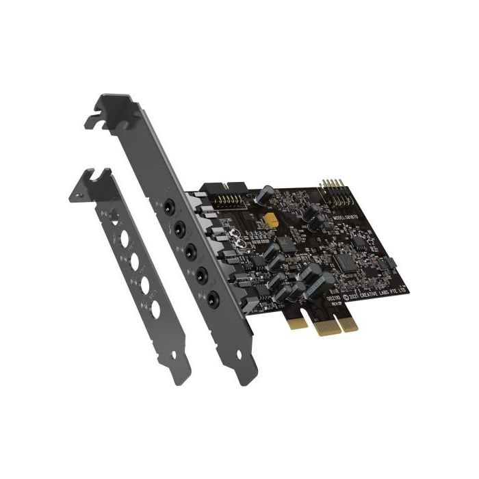 Creative Labs Sound Blaster Audigy Fx V2 Tarjeta de Sonido Interna 5.1 Canales PCI-E 24 bit 70SB187000000
