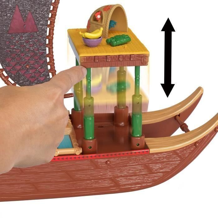 MATTEL Canoa de Moana JBT78 3