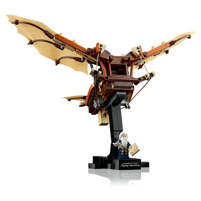 LEGO ICONS 10363 Máquina Voladora de Leonardo da Vinci, Juego Construcción, 493 Piezas, 18+ Años 7
