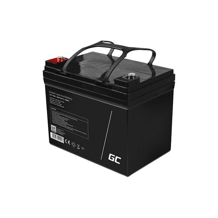 Green Cell AGM21 Batería de Plomo-Acido Sellada 12V 33Ah 5 Años 1 Pieza