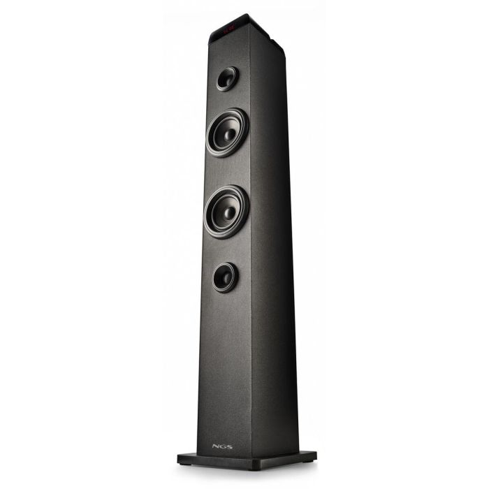 NGS SKYCHARMPRO Torre de Sonido 50W Bluetooth 5.4 con Broadcasting, USB, Óptica, Auxiliar y Radio FM 1