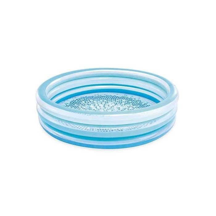 Intex Piscina Hinchable Infantil Blue Biss, Medidas 147x33 cm, Ideal para Niños de 24 Meses en Adelante, Fabricada en PVC Resistente Intex Piscina Hinchable Infantil Blue Biss, Medidas 147x33 cm, Ideal para Niños de 24 Meses en Adelante, Fabricada en PVC Resistente