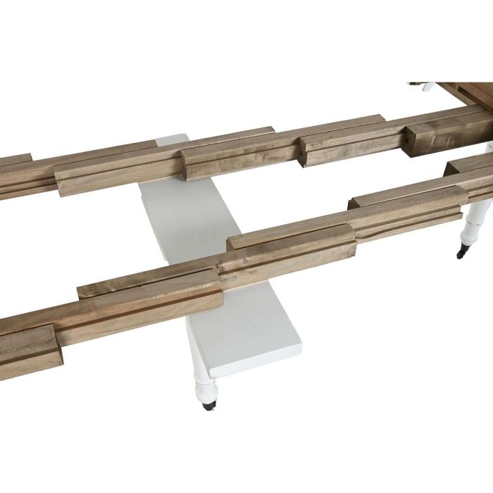 Mesa Comedor Mediterraneo DKD Home Decor Blanco 100 x 78 x 100 cm 4 Mesa Comedor Mediterraneo DKD Home Decor Blanco 100 x 78 x 100 cm 4