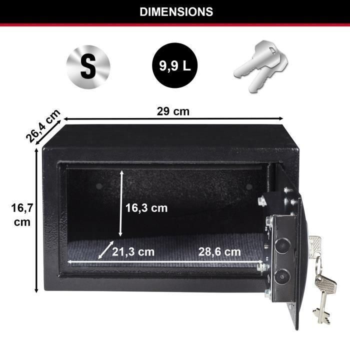 MASTER LOCK Llave segura - acero sólido - 9.9 L 4 MASTER LOCK Llave segura - acero sólido - 9.9 L 4