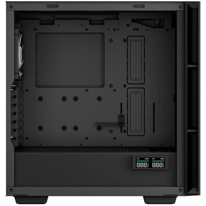 Caja de PC - DEEPCOOL - CH560 Digital (Negro) - Torre media - Formato ATX - 3x140mm A-RGB + 1x120mm A-RGB 3