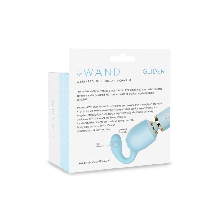 Accesorio Le Wand Glider Original Azul Silicona 6 Accesorio Le Wand Glider Original Azul Silicona 6