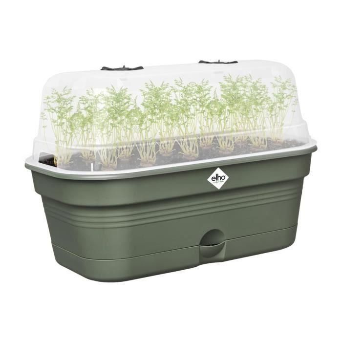 Bandeja de cultivo ELHO Green Basics Allin1 L - Verde - L 39 x B 23 x H 15 cm - cultivo y cosecha - 100% reciclado 2