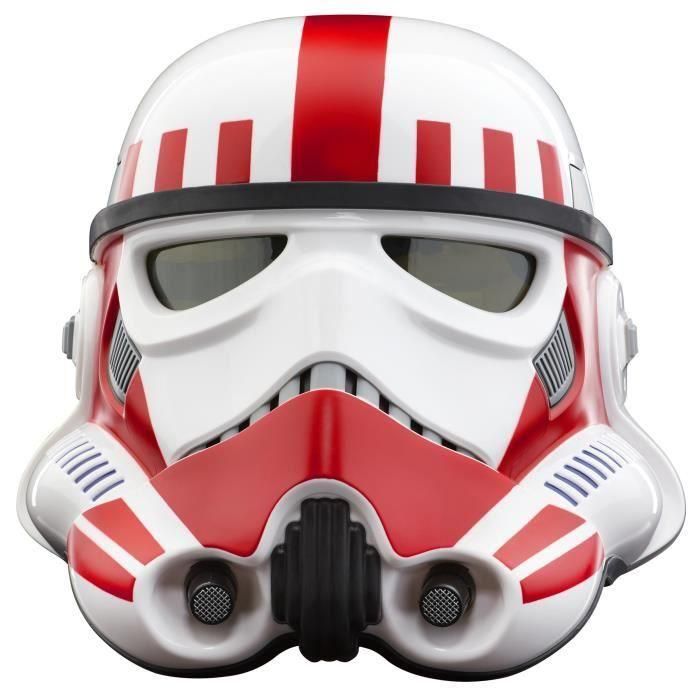 Casco electrónico premium de soldado de choque imperial, artículo de cosplay, a partir de 14 años, Star Wars The Black Series 1 Casco electrónico premium de soldado de choque imperial, artículo de cosplay, a partir de 14 años, Star Wars The Black Series 1