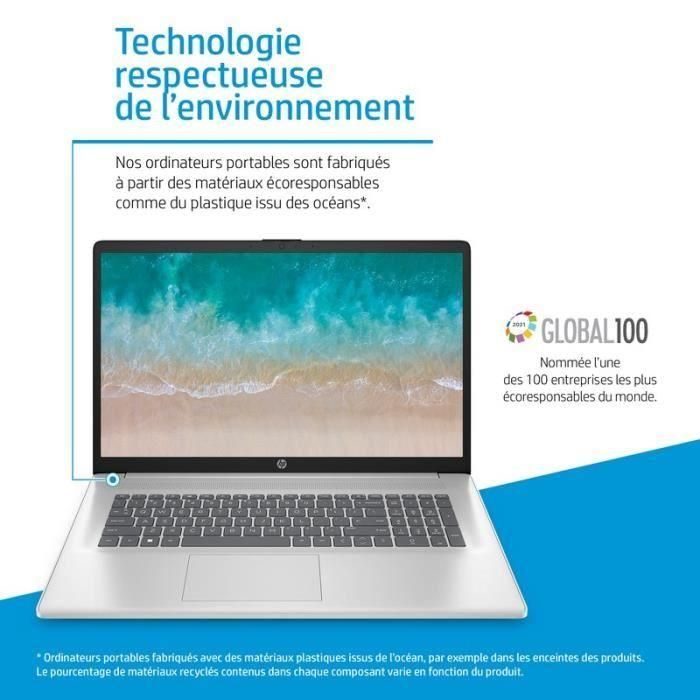 PC portátil HP 17-cn3013nf - 17.3 FHD+ - Core i3-N305 - 8 GB de RAM - Almacenamiento SSD de 512 GB - Windows 11 - AZERTY 4 PC portátil HP 17-cn3013nf - 17.3 FHD+ - Core i3-N305 - 8 GB de RAM - Almacenamiento SSD de 512 GB - Windows 11 - AZERTY 4