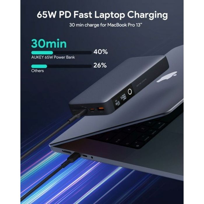 Powerbank Aukey PB-Y43 Negro 20000 mAh 6