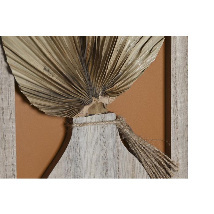 DKD Home Decor Marco Multifoto Boho para 3 fotos, Material MDF, Colores Natural y Multicolor, 43x40 cm 2 DKD Home Decor Marco Multifoto Boho para 3 fotos, Material MDF, Colores Natural y Multicolor, 43x40 cm 2