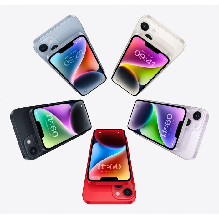 Apple iPhone 14 128GB Midnight 6.1" (15.5cm) OLED Negro - iOS 17 - Chip A15 Bionic 3 Apple iPhone 14 128GB Midnight 6.1" (15.5cm) OLED Negro - iOS 17 - Chip A15 Bionic 3