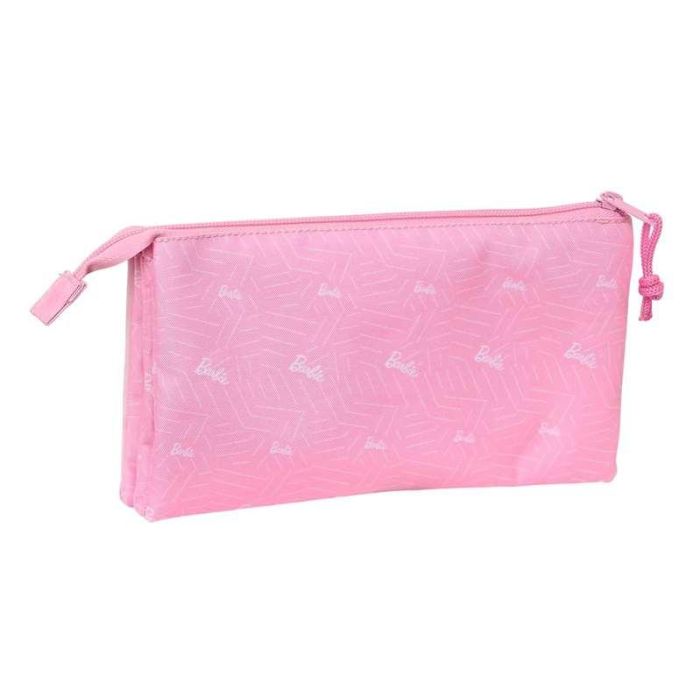 Portatodo Triple Barbie Girl Rosa 22 x 12 x 3 cm 1 Portatodo Triple Barbie Girl Rosa 22 x 12 x 3 cm 1