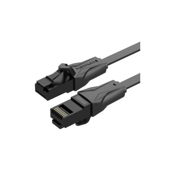 Vention IBABH Cable de Red RJ45 UTP Cat.6 2m Negro Gigabit Ethernet 1000Mbps Cobre Puro 32AWG