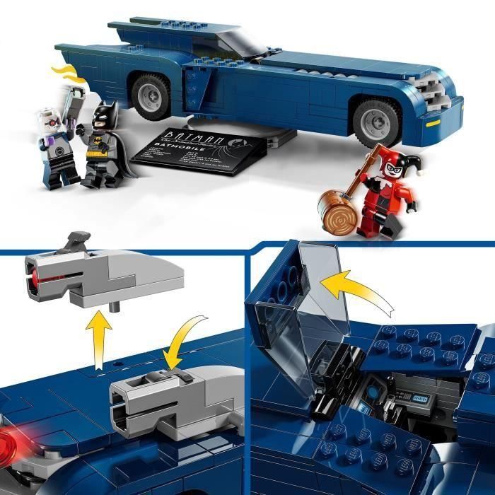 LEGO Super Heroes DC 76274 Batman con el Batmóvil contra Harley Quinn y Mr. Freeze 2 LEGO Super Heroes DC 76274 Batman con el Batmóvil contra Harley Quinn y Mr. Freeze 2