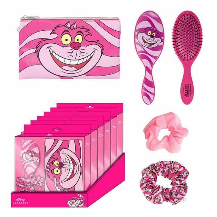 Set de belleza disney alicia. incluye neceser, cepillo y gomas para el pelo. 20.0 x 21.6 x 4.0 cm 1