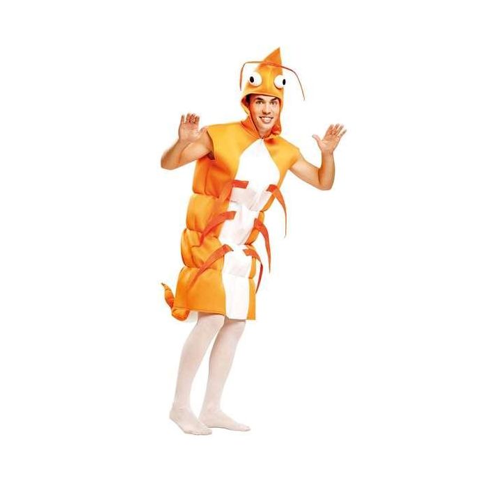 My Other Me Disfraz de Gamba Talla M-L, Incluye Vestido con Capucha de Poliéster para Edades a Partir de 14 Años