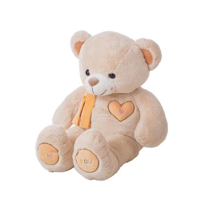 Peluche oso valentin beig 100 cm Peluche oso valentin beig 100 cm