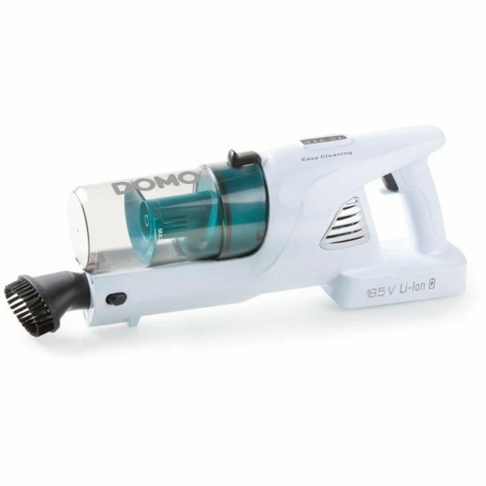 DOMO DO233SV - Aspirador escoba inalámbrico 2 en 1 - 2 velocidades - Sistema ciclónico - Autonomía 20min - Depósito de polvo 0,6L 3 DOMO DO233SV - Aspirador escoba inalámbrico 2 en 1 - 2 velocidades - Sistema ciclónico - Autonomía 20min - Depósito de polvo 0,6L 3