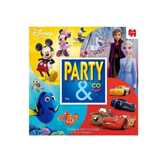 Dujardin DUJ8710126021019 Party & Co Disney - Juego de mesa familiar, desafíos del universo Disney