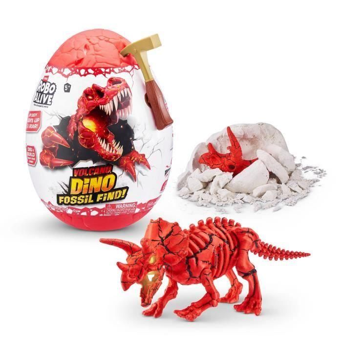 Juego de excavación - ZURU - ROBO ALIVE Volcano Fossil Find S2 - Fósiles de dinosaurios - Sonidos y luces - Roca y arena 2 Juego de excavación - ZURU - ROBO ALIVE Volcano Fossil Find S2 - Fósiles de dinosaurios - Sonidos y luces - Roca y arena 2