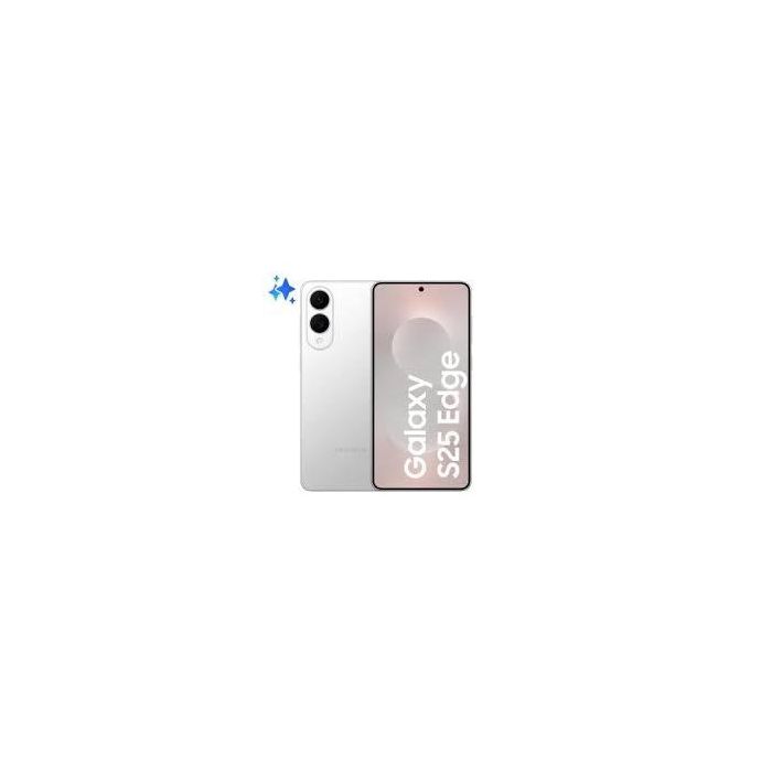 Samsung Galaxy S25 Edge 12GB RAM 256GB Almacenamiento Dual SIM 5G Titanium Silver