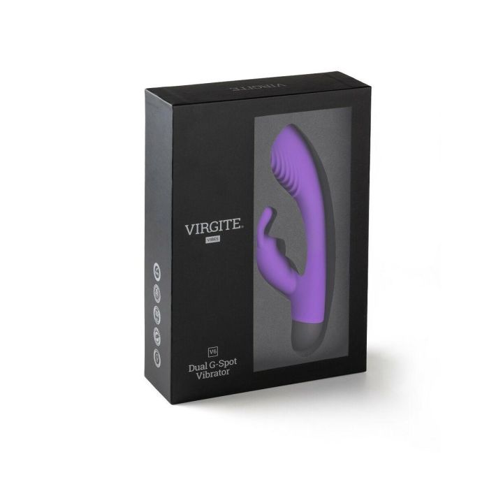 Vibrador Punto G Virgite Morado 5 Vibrador Punto G Virgite Morado 5