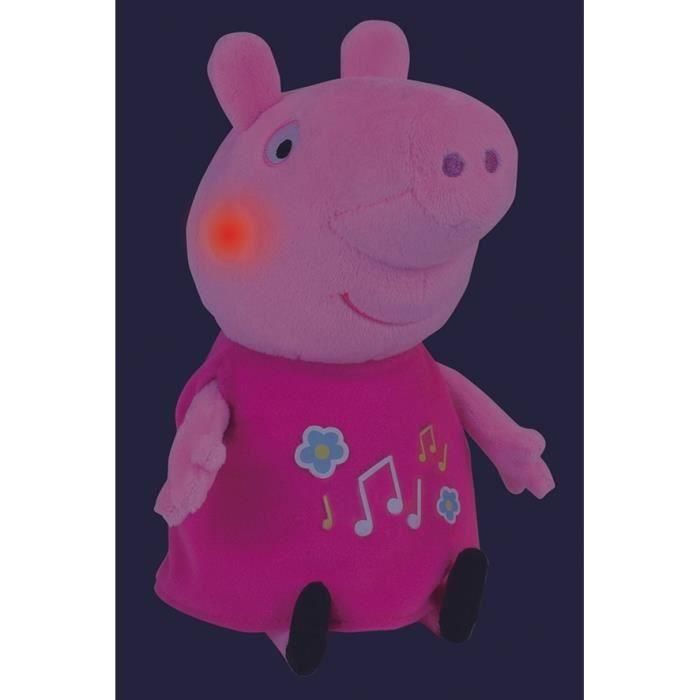 Jemini PEPPA PIG Peluche 25cm musical y luminoso 1 Jemini PEPPA PIG Peluche 25cm musical y luminoso 1