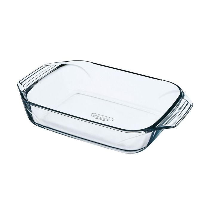 Fuente para Horno Pyrex Irresistible Transparente Vidrio Rectangular 31,5 x 19,7 x 6,4 cm (6 Unidades) 1