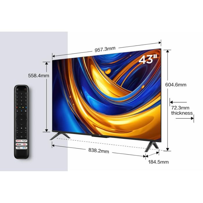 Smart TV TCL 43P61B 4K Ultra HD 43" LED 2