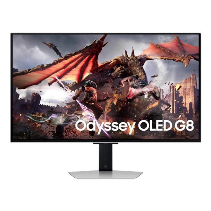 Samsung Odyssey OLED G8 S32DG800SU Monitor 32" 4K Ultra HD OLED 0,03ms 240Hz G-Sync Compatible/FreeSync Premium Pro Plata
