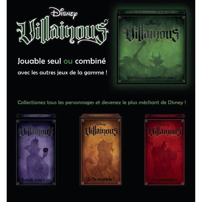 Ravensburger Villainous - Juego de Mesa de Estrategia con 6 Villanos Clásicos de Disney - +10 Años 5