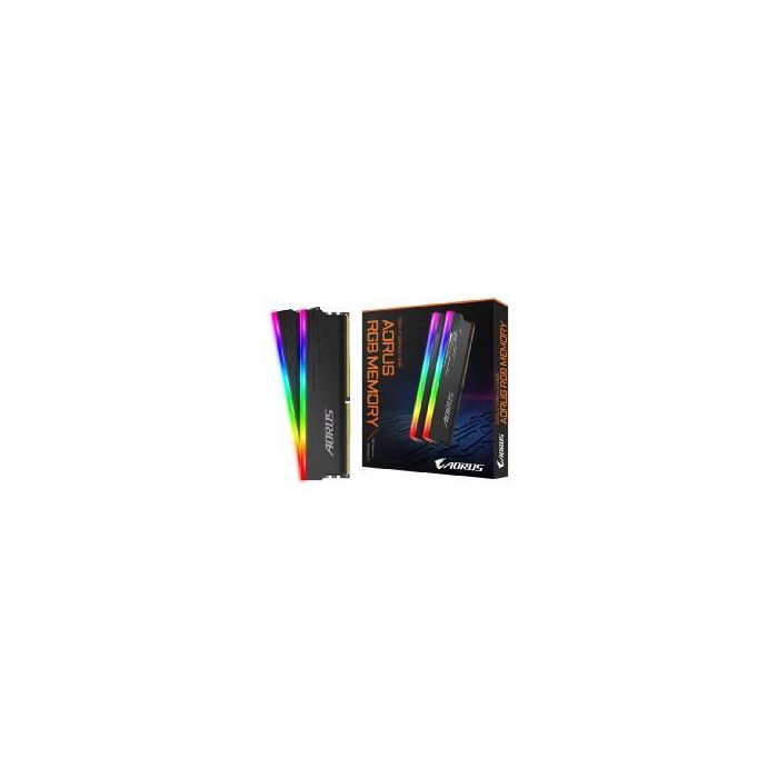 Gigabyte AORUS RGB DDR4 16GB (2x8GB) 3733MHz CL18 Kit de Memoria RAM 288-pin DIMM para PC con Iluminación RGB 2 Gigabyte AORUS RGB DDR4 16GB (2x8GB) 3733MHz CL18 Kit de Memoria RAM 288-pin DIMM para PC con Iluminación RGB 2