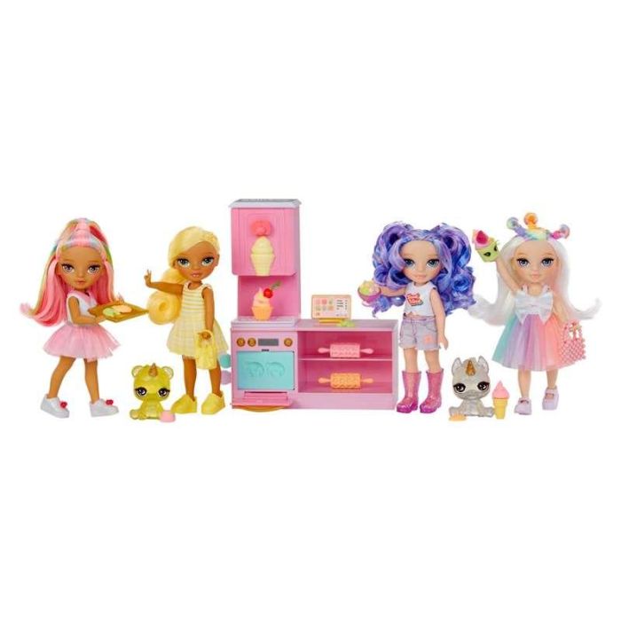 Set de juego rainbow high little dessert. tienda de dulces con kit de pasteleria con una muñeca exclusiva 20,3x29,20x13,46 cm 11 Set de juego rainbow high little dessert. tienda de dulces con kit de pasteleria con una muñeca exclusiva 20,3x29,20x13,46 cm 11