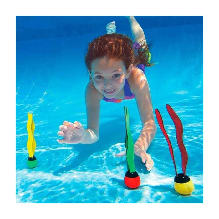 Intex Juegos Acuatico Fun Algas Blister 3 Piezas 1