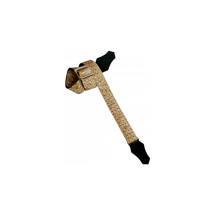 Correa Guit/Bajo - Aussie Gator Western Cream Correa Guit/Bajo - Aussie Gator Western Cream