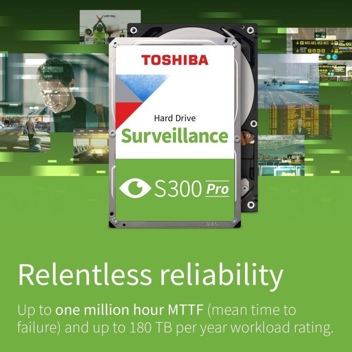 Disco Duro Toshiba HDET02LZSA51F 3,5" 8 TB HDD 2 Disco Duro Toshiba HDET02LZSA51F 3,5" 8 TB HDD 2