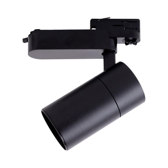 Foco de Carril LED  30W 2700Lm CRI90 4200ºK Trifásico 40.000H Antideslumbrante  [HO-FC-30W-AD-B-W] 2