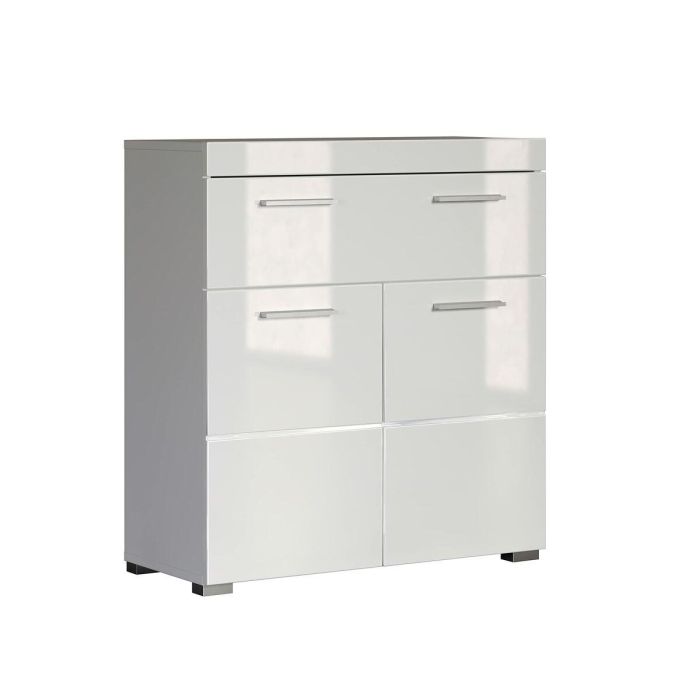 Trendteam TRE4251398913359 Mueble bajo de baño Amanda Blanco 2 puertas, 1 cajón 73x31x79 cm 14
