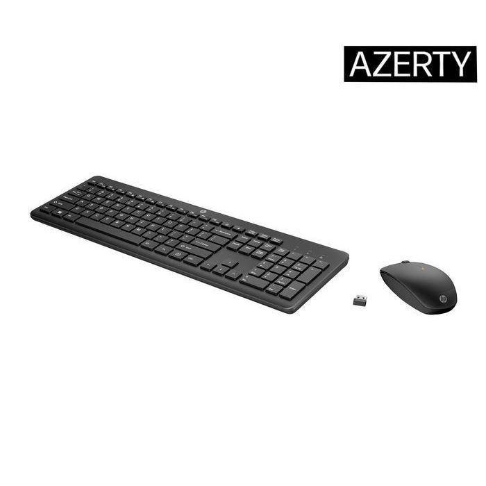 HP 230 SWE Combo de Teclado y Ratón Inalámbricos Diseñado para la Comodidad, Silencioso y con Batería de Larga Duración 24 HP 230 SWE Combo de Teclado y Ratón Inalámbricos Diseñado para la Comodidad, Silencioso y con Batería de Larga Duración 24