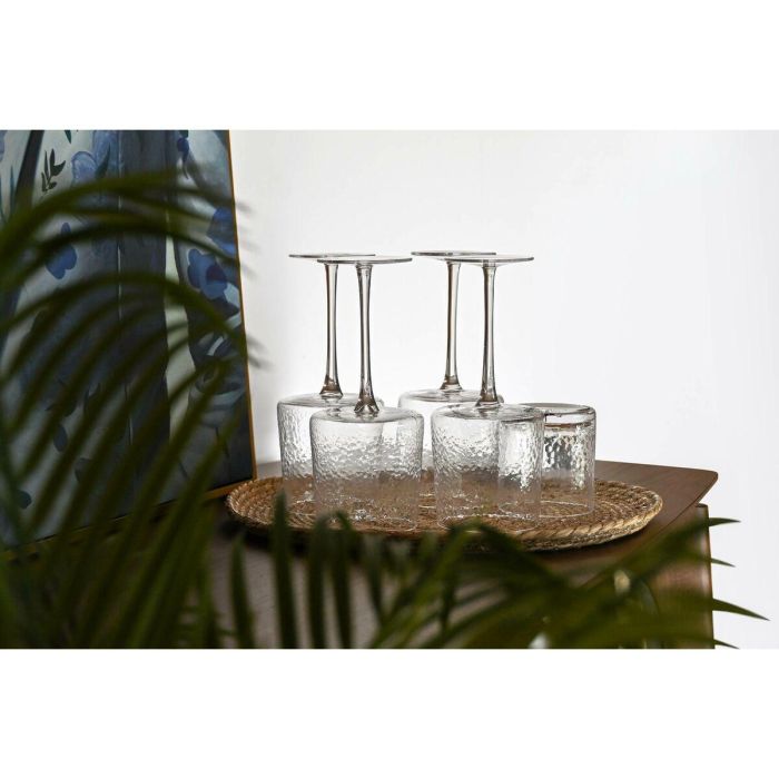 Copa Basicos DKD Home Decor Transparente 9.6 x 22.5 x 9.6 cm Set de 6 4