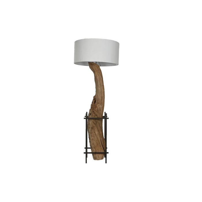 Lámpara de Techo Home ESPRIT Hierro madera de teca 65 x 65 x 50 cm 4 Lámpara de Techo Home ESPRIT Hierro madera de teca 65 x 65 x 50 cm 4