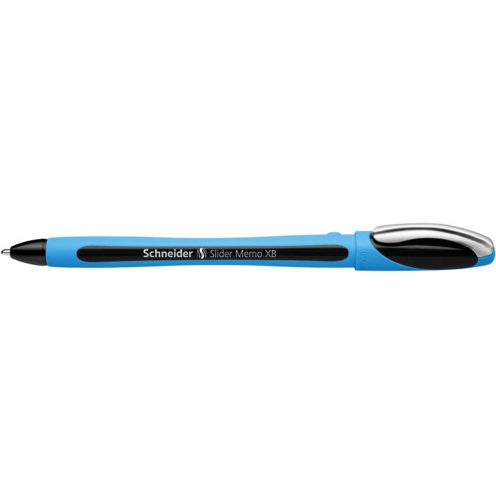 Bolígrafo Schneider Slider Memo XB Azul Negro Caucho (10 Unidades) 2 Bolígrafo Schneider Slider Memo XB Azul Negro Caucho (10 Unidades) 2