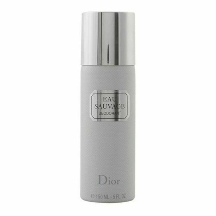 Dior EAU SAUVAGE Desodorante Spray Hombre 150 ml - Protección Eficaz Cítrica Aromática Larga Duración para Todo Tipo de Pieles 0 Dior EAU SAUVAGE Desodorante Spray Hombre 150 ml - Protección Eficaz Cítrica Aromática Larga Duración para Todo Tipo de Pieles 0
